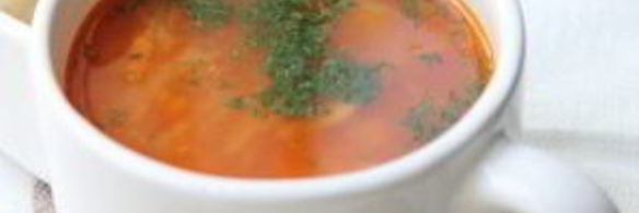 борщ из кролика