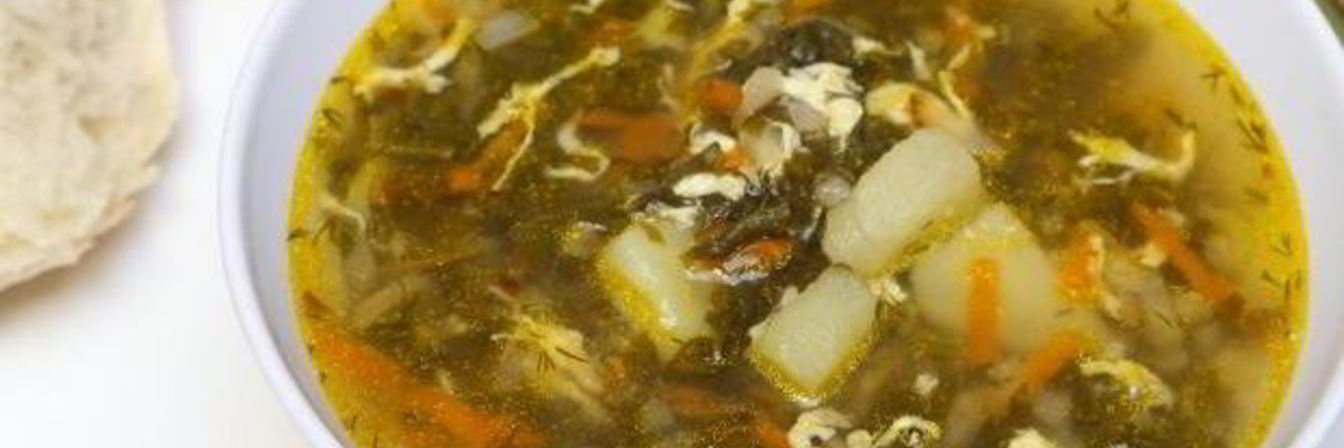 Борщ из щавеля
