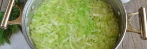 борщ из свежей капусты