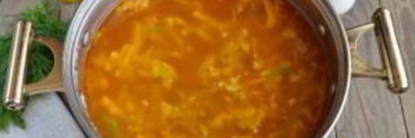 борщ из свежей капусты