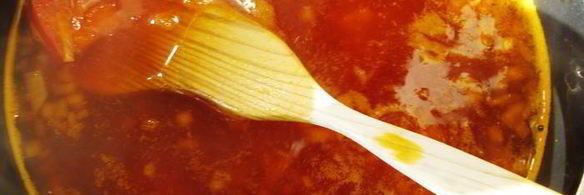 борщ из свинины