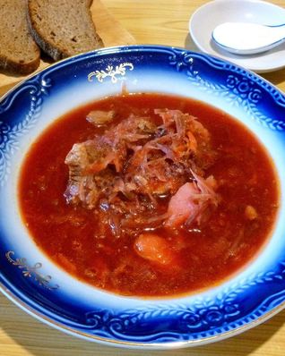 Борщ классический с говядиной