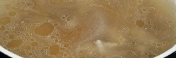 борщ на индюшином бедрышке