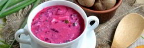 борщ на кефире