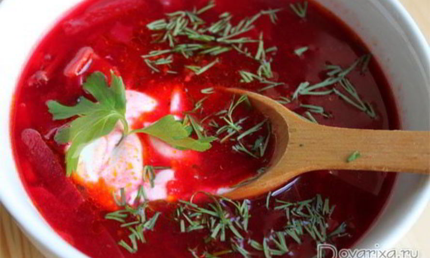 Рецепт борща простого