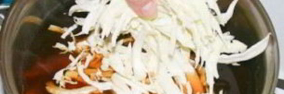 борщ с белыми грибами