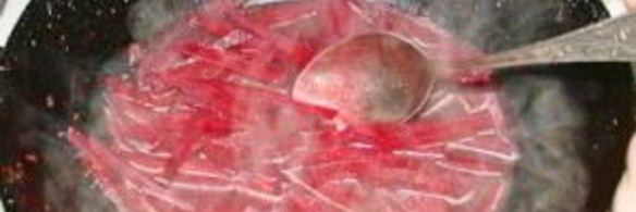 борщ с белыми грибами