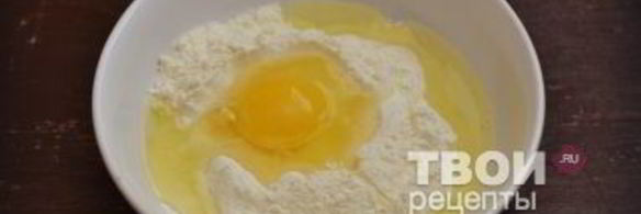 борщ с галушками