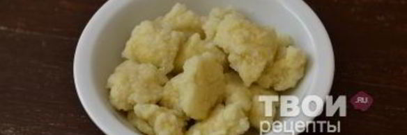 борщ с галушками