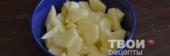 борщ с галушками