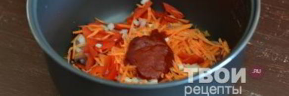 борщ с галушками