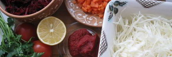 борщ с капустой