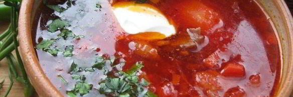 борщ с капустой