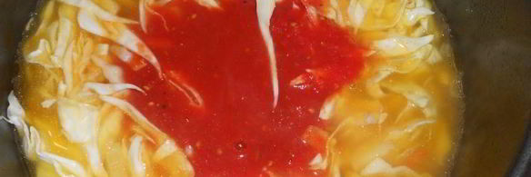 борщ с килькой в мультиварке