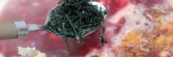 борщ с курицей