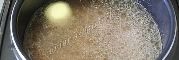 борщ с мясом в мультиварке