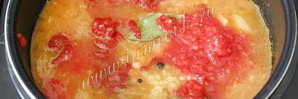 борщ с мясом в мультиварке