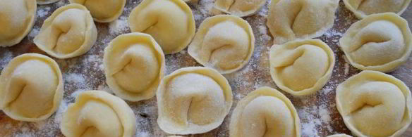 борщ с пельменями