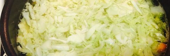 борщ с репой и нутом