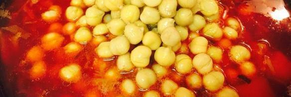 борщ с репой и нутом