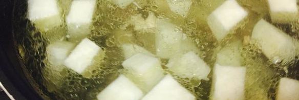 борщ с репой и нутом