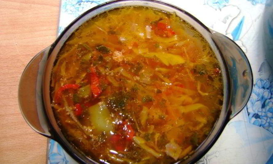 Рецепт борща с рыбой