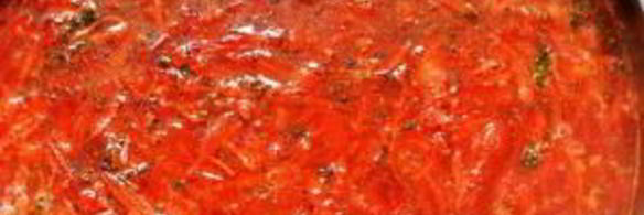 борщ с томатной пастой