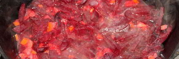 борщ с тушенкой