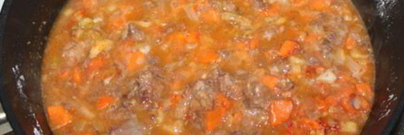 борщ с тушенкой