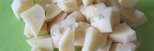 борщ сибирский с фрикадельками и томатной пастой