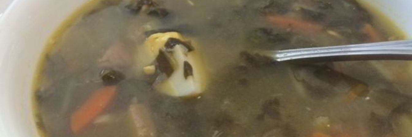 Борщ со щавелем