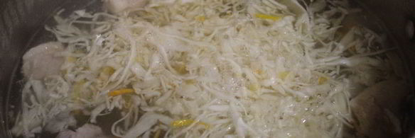 борщ со свининой и говядиной