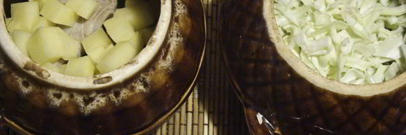 борщ в горшочке