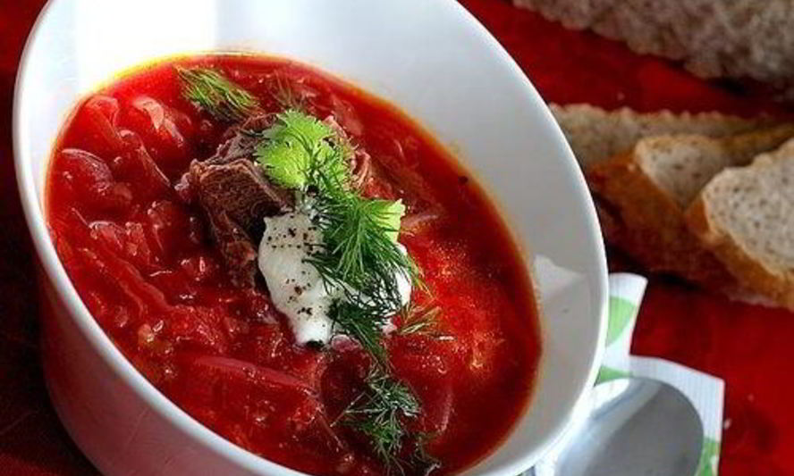 Рецепт борща в микроволновке