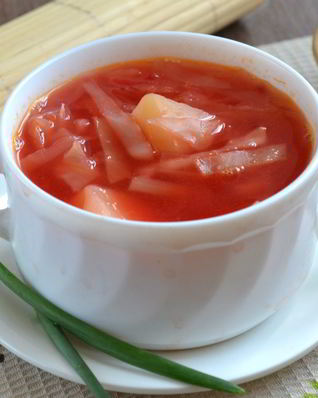 Борщ вегетарианский диетический