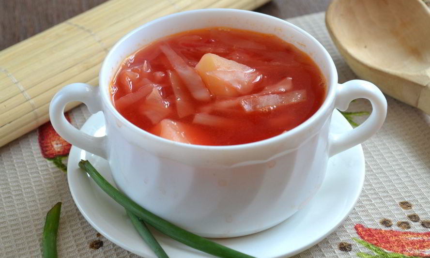 Рецепт борща вегетарианского диетического