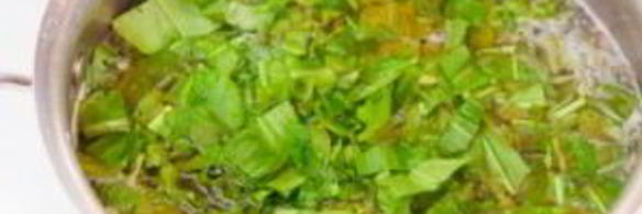 борщ зеленый украинский