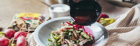 холодный борщ