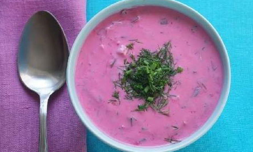 Рецепт крема-борща со сметаной