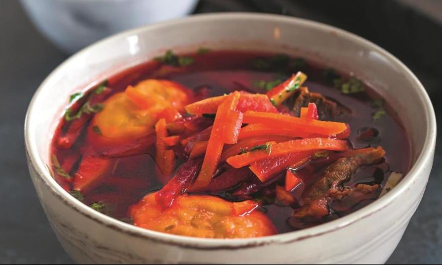 Рецепт литовского борща с колдунай