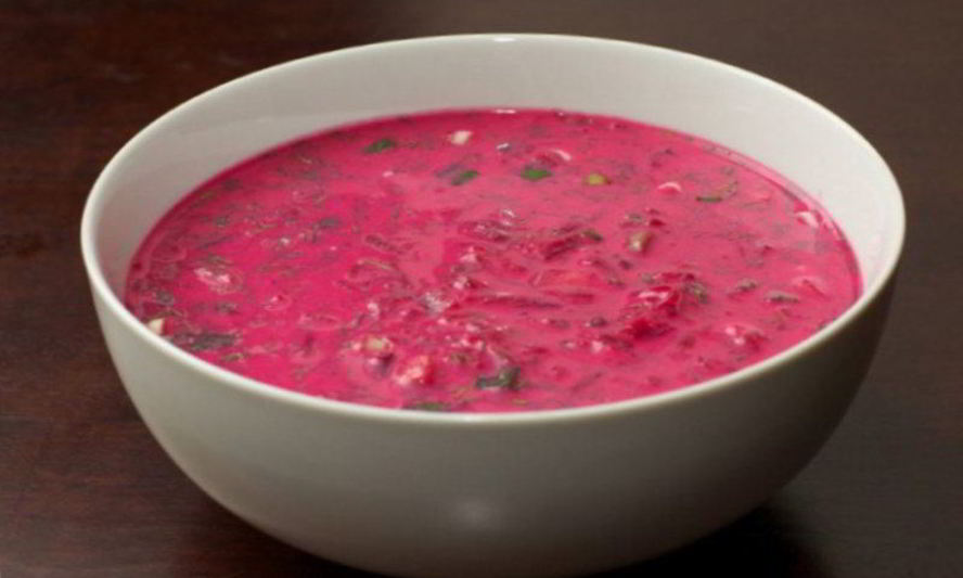 Рецепт литовского холодного борща