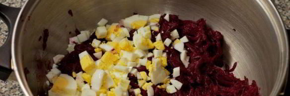 литовский холодный борщ