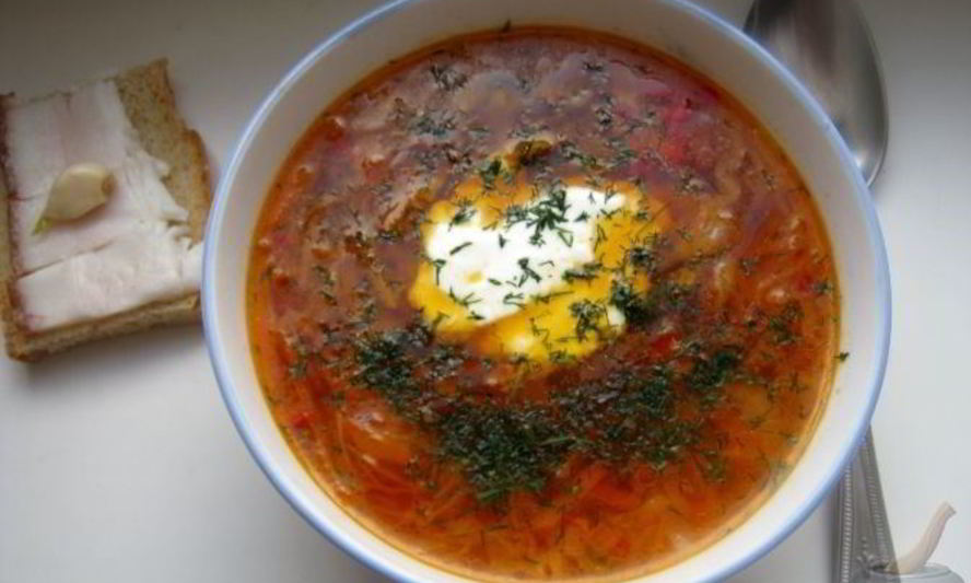 Рецепт маминого борща