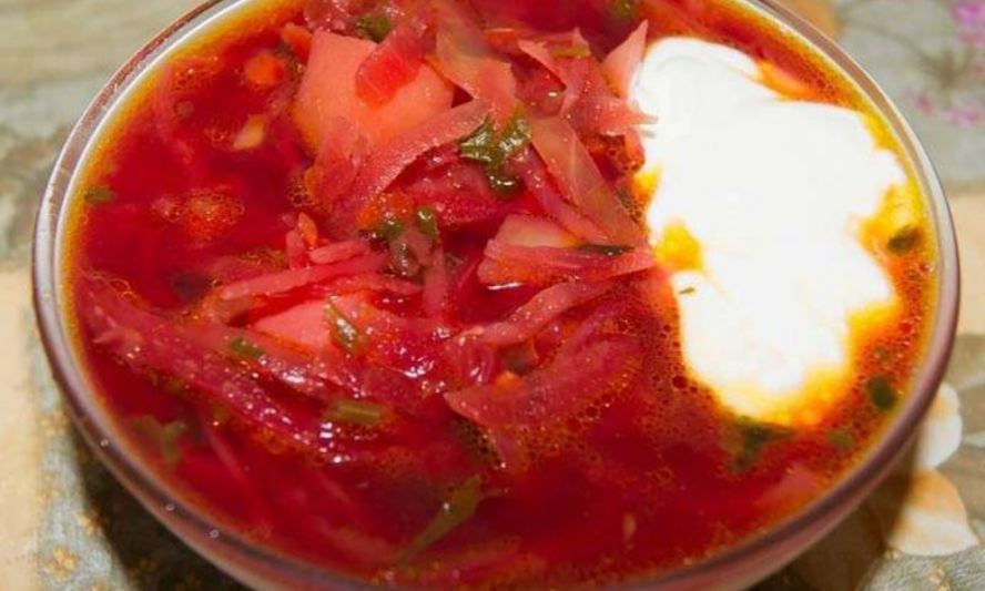 Рецепт овощного борща