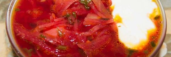 овощной борщ