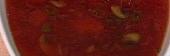 постный борщ с фасолью