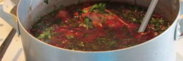 пп-борщ без мяса
