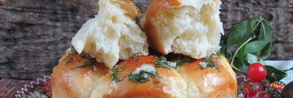 украинский борщ с пампушками