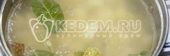 вкусный борщ с черемшой