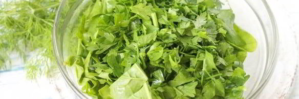 заморозка для зеленого борща на зиму